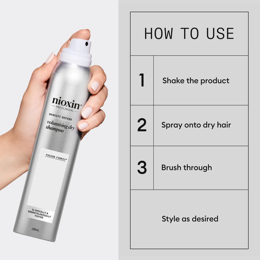 Nioxin Density Defend Volumising Dry Shampoo 180ml