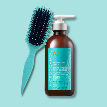 Curl Brush & Moroccan Oil Bestie Bundle