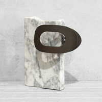 Glam Flat Claw Clip Large Matte Brunette