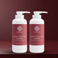 Clever Curl Humid Weather Curl Gel 450ml TWIN BUNDLE