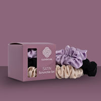 Clever Curl Satin Scrunchie Set