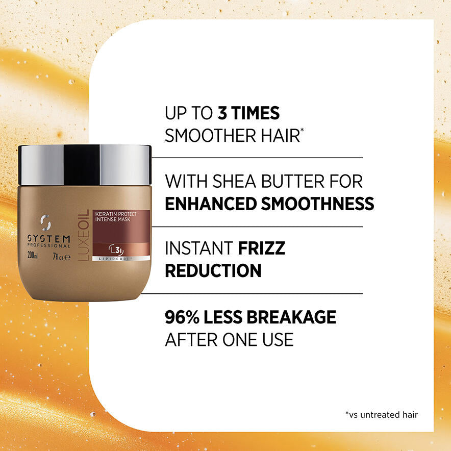 System Professional Luxe Oil Keratin Restore Intense Mask 200ml
