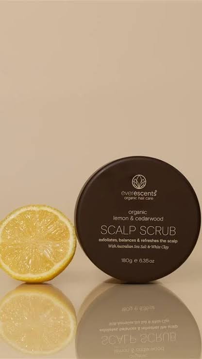 Everescents Lemon & Cedarwood Scalp Scrub 180g