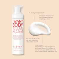 Eleven I Want Body Volume Foam 200ml