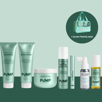 Pump Ultimate Hair Growth + Travel Bag | Glam Bundle