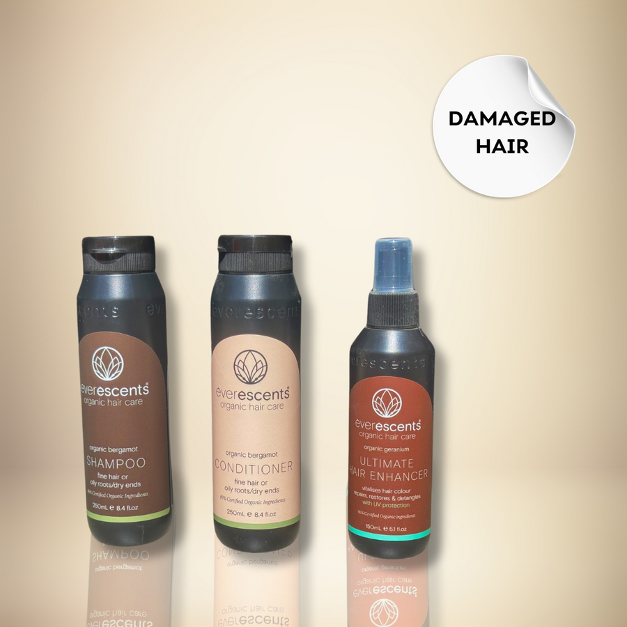 Everescents Oily Roots-Dry Ends Hair Glam Bundle