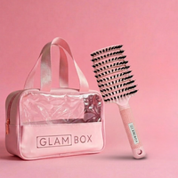 Glam Box Travel Bag Rose &  Miracle Brush Candy Bestie