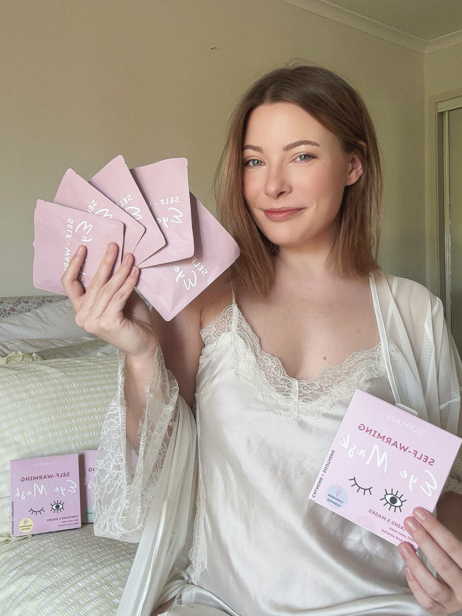 Glam Box Self Warming Eye Mask Bundle