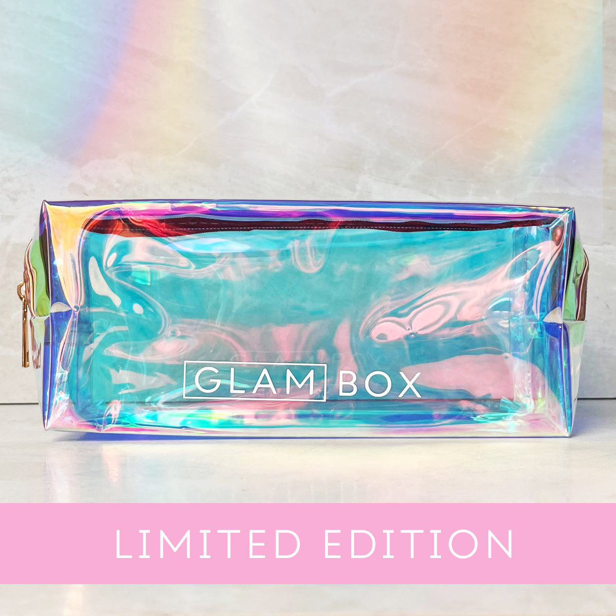 Glam Box Holographic Beauty Bag