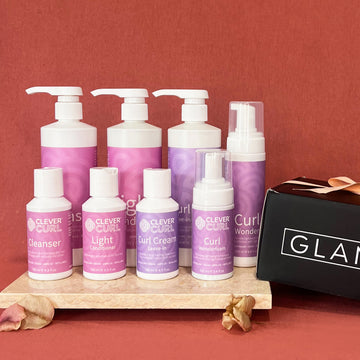 Clever Curl Ultimate Light Home and Away Glam Gift Box