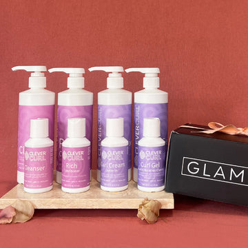 Clever Curl Ultimate Rich Home & Away Glam Gift Set
