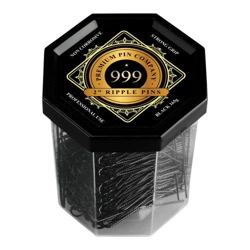 999 Ripple Pins 2 Inch Black
