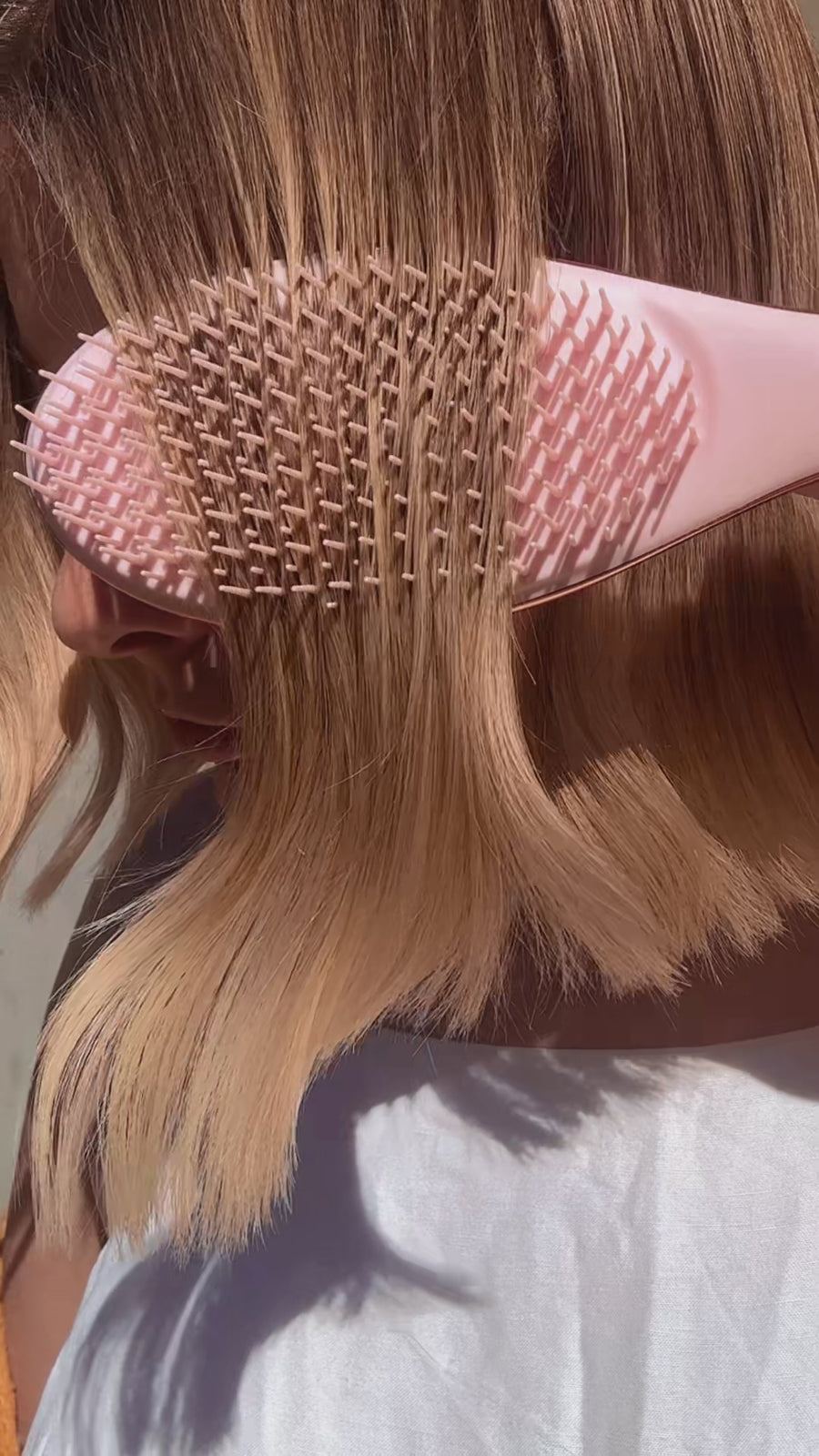 Glam Detangler Rose Gold