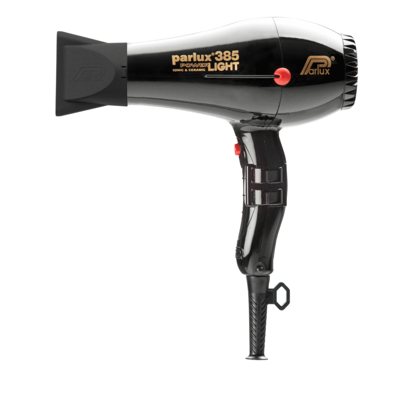 Parlux 385 Black Power Light Ceramic and Ionic Hair Dryer