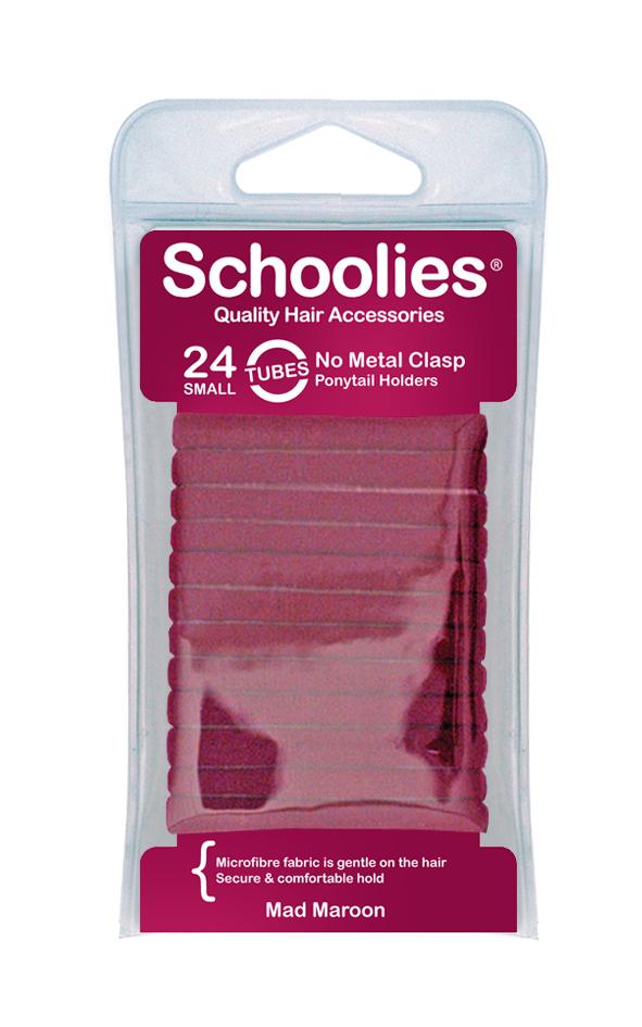 Schoolies Tubes Small 24pc Mad Maroon