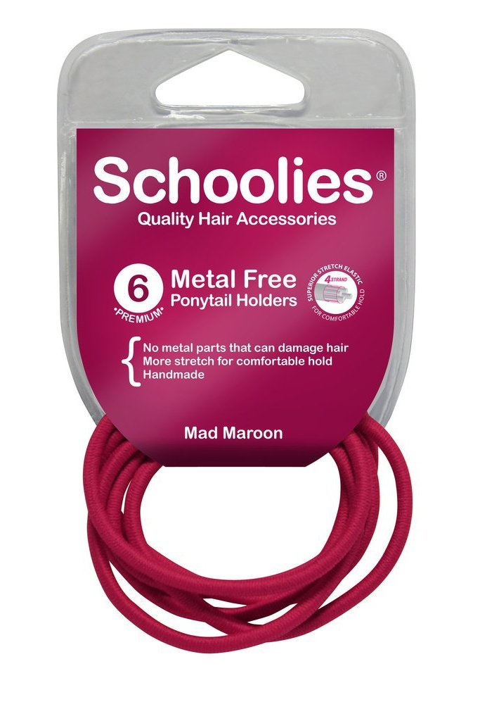 Schoolies Metal Free 6pc Mad Maroon