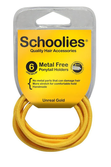 Schoolies Metal Free 6pc Unreal Gold