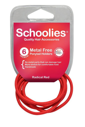 Schoolies Metal Free 6pc Radical Red