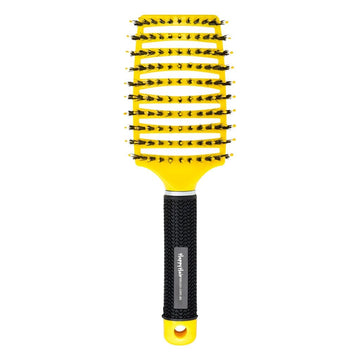 Happy Hair Brush Sensory Yellow