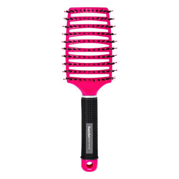Happy Hair Brush Fuchsia Pink
