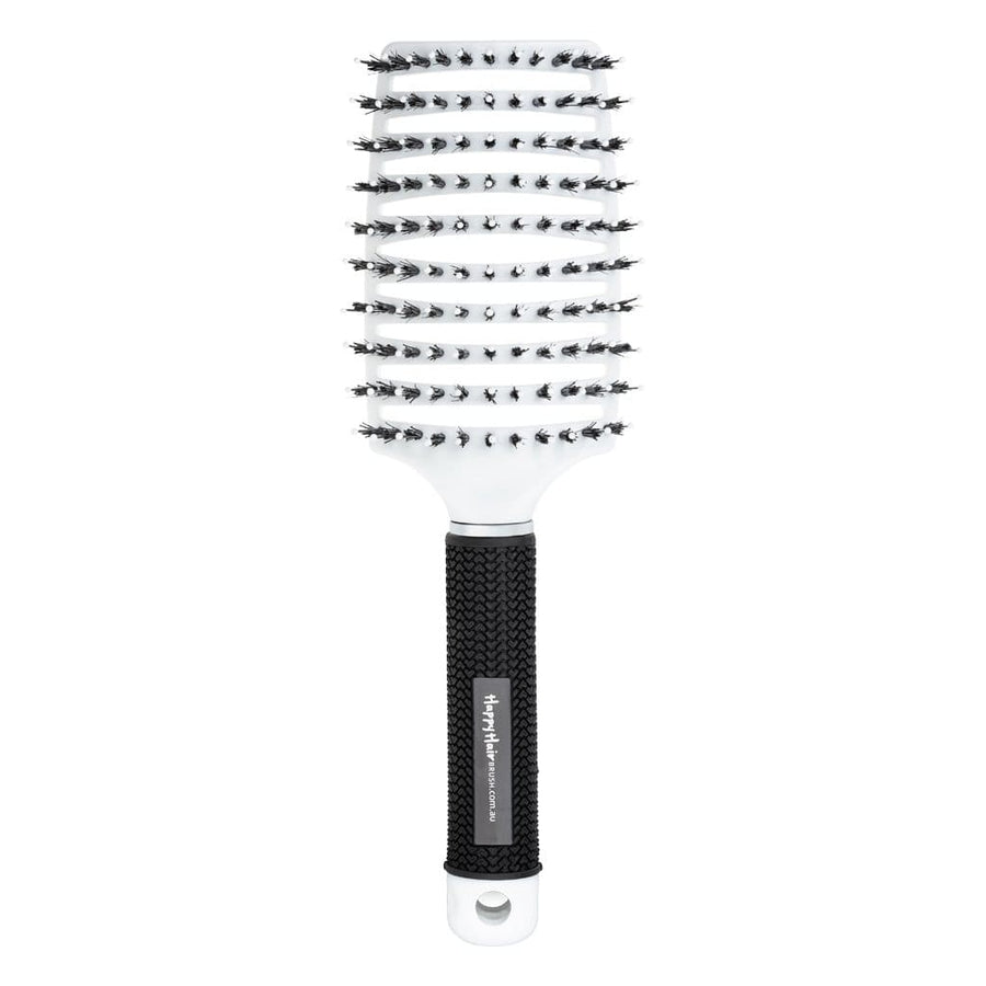 Happy Hair Brush White