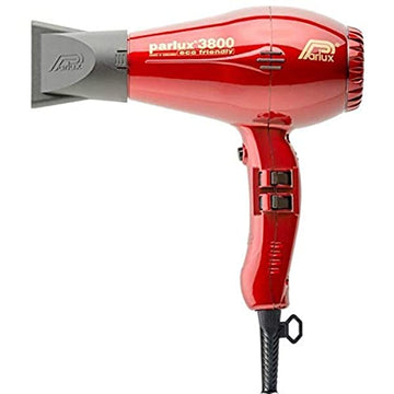 Parlux 3800 Red Ionic & Ceramic Hairdryer