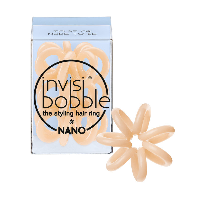 Invisibobble Nano To Be Or Nude To Be 3pk