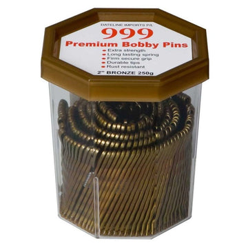 999 Bobby Pins 2 Inch Bronze