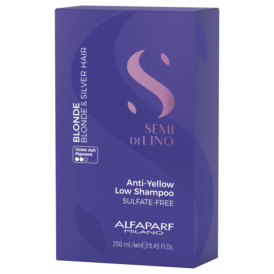 ALFAPARF Milano Semi Di Lino Blonde Anti Yellow Shampoo 250ml