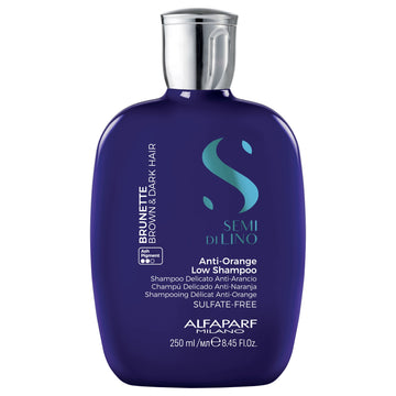 ALFAPARF Milano Semi Di Lino Brunette Anti Orange Shampoo 250ml
