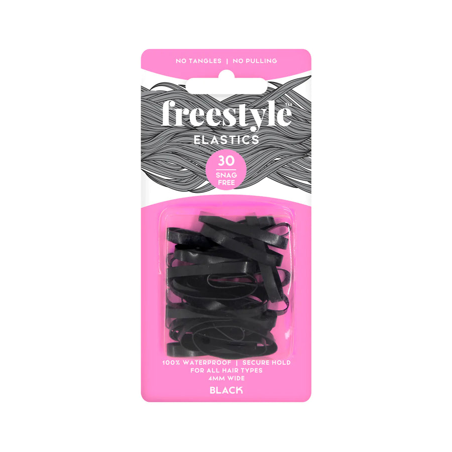Freestyle Snag Free 4mm Black 30pc