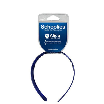 Schoolies Alice Head Band 1pc Real Dark Blue