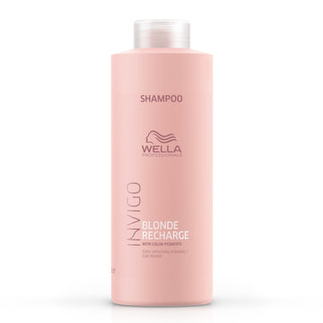 Wella Invigo Blonde Recharge Shampoo 1L