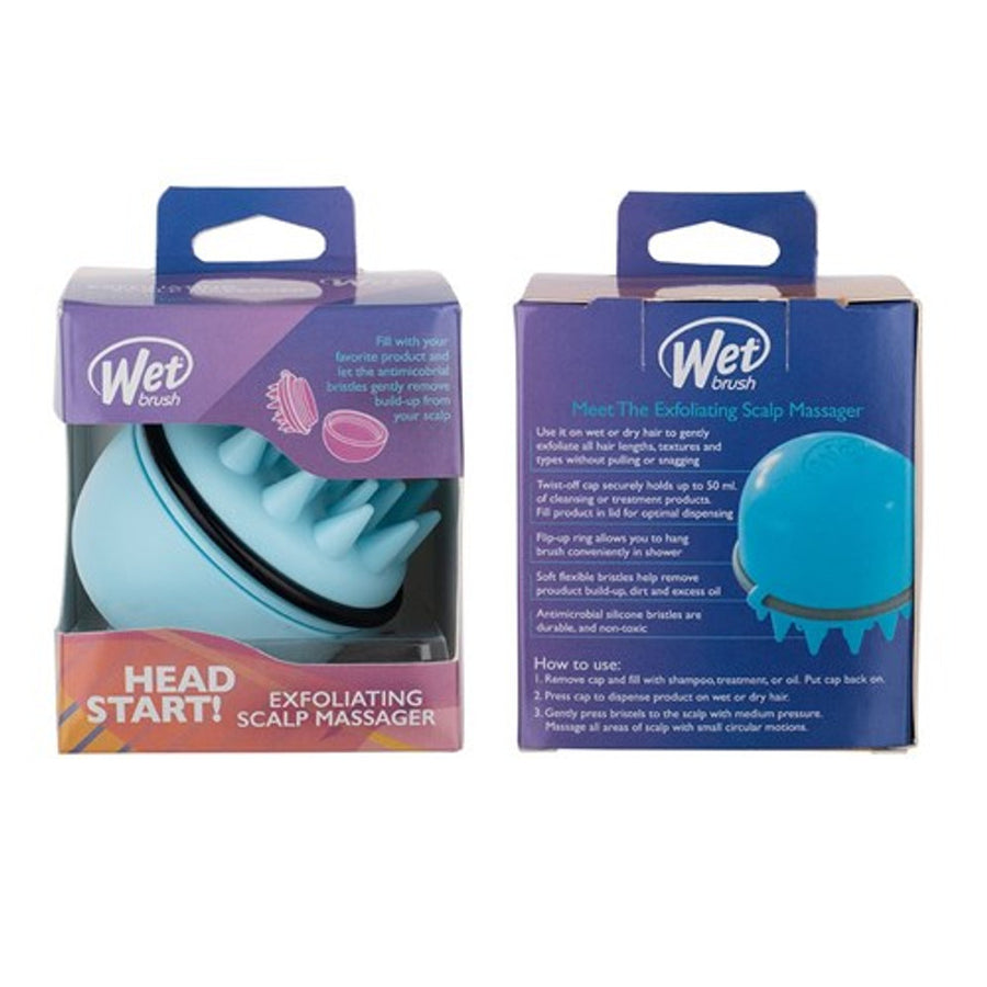 Wet Brush Exfoliating Scalp Massager Blue