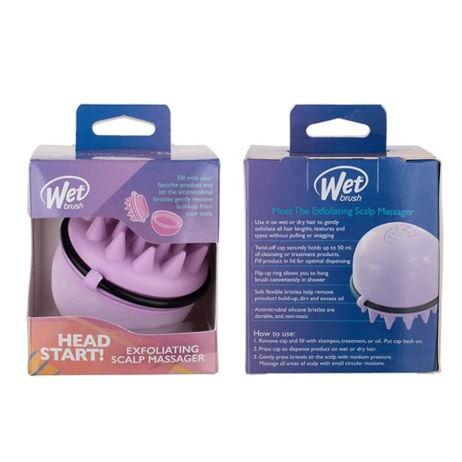 Wet Brush Exfoliating Scalp Massager Lavender