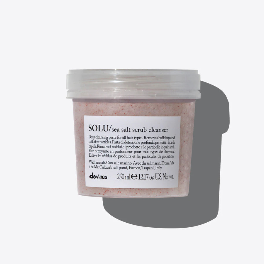 Davines SOLU Sea Salt Scrub Cleanser 250ml