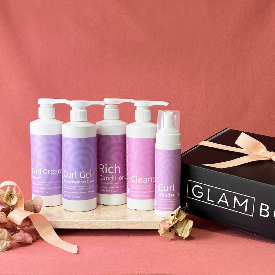 Clever Curl Humid Curly Hair Glam Bundle